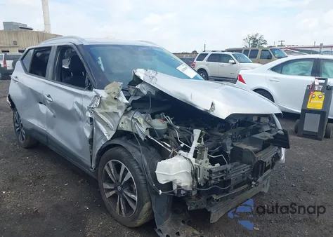 2020 Nissan Kicks Sv Xtronic Cvt from USA, damaged, VIN 3N1CP5CV6LL493433